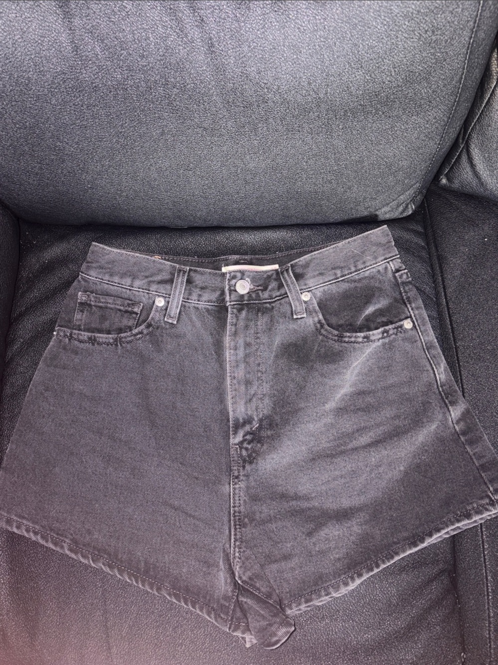 Levi’s High Waisted Mom Shorts